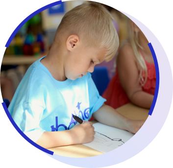 boy drawing